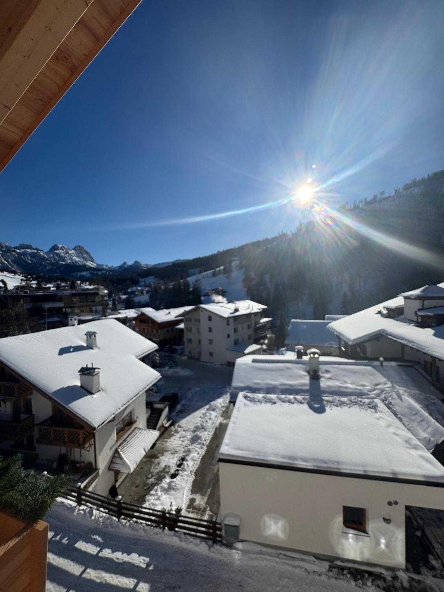 Residence Vajolet San Cassiano Esterno foto